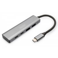 DIGITUS USB-C 4 Port HUB 2x USB-A + 2x USB-C Gen2 (DA-70245)