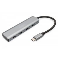 DIGITUS USB-C 4 Port HUB 4x USB-C 3.1 Gen1, 5Gbps (DA-70246)