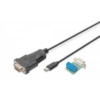 DIGITUS USB Typ-C to RS485 Converter cabel 1m cable length, FTDI chipset (DA-70168)