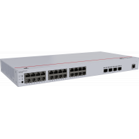 huawei Huawei Switch S220-24P4X (24*GE ports(400W PoE+), 4*10GE SFP+ ports, built-in AC power) (98012376)