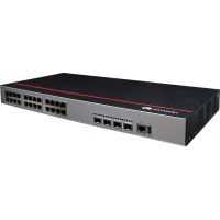 huawei Huawei Switch S5735-L24T4X-A1 (24*10/100/1000BASE-T ports, 4*10GE SFP+ ports, AC power) + Software (98011302 + 88037BNM) (S5735-L24T4X-A1)