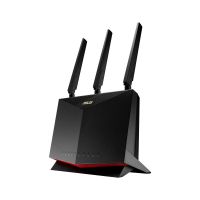 ASUS 4G-AC86U router wireless Gigabit Ethernet Bandă dublă (2.4 GHz/ 5 GHz) Negru (90IG05R0-BM9100)