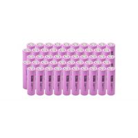 Green Cell 50x Battery cells Rechargeable battery 18650 INR1865026E ICR18650-26J 3.6V 2600mAh Li-Ion (50GC18650NMC26)
