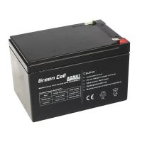 Green Cell AGM Battery 12V 12Ah - Batterie - 12.000 mAh Acid sulfuric şi plăci de plumb (VRLA) (AGM07)