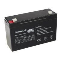 Green Cell AGM Battery 6V 12Ah - Batterie - 12.000 mAh Acid sulfuric şi plăci de plumb (VRLA) (AGM01)