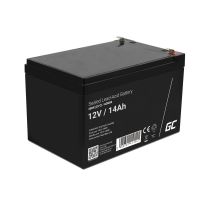 Green Cell AGM VRLA 12V 14Ah maintenance-free battery for the alarm system, cash register, toys (AGM08)