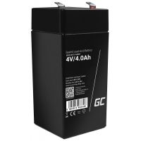 Green Cell AGM VRLA 4V 4Ah maintenance-free battery for the alarm system, cash register, toys (AGM37)