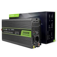 Green Cell INV10 adaptoare și invertoare de curent Auto 2000 W Negru (INV10)
