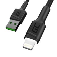 Green Cell KABGC05 cablu Lightning 1,2 m Negru (KABGC05)
