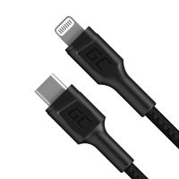 Green Cell KABGC07 cablu Lightning 1 m Negru (KABGC07)