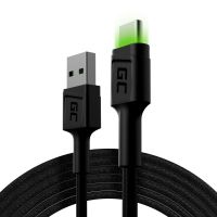 Green Cell KABGC13 cabluri USB 2 m USB 2.0 USB A USB C Negru (KABGC13)