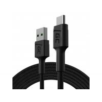 Green Cell KABGC19 cabluri USB 2 m USB 2.0 USB A USB C Negru (KABGC19)