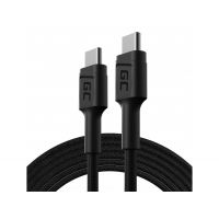 Green Cell KABGC29 cabluri USB 2 m USB 2.0 USB C Negru (KABGC29)