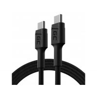Green Cell KABGC30 cabluri USB 1,2 m USB 2.0 USB C Negru (KABGC30)