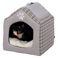 Casuta Iglu Silas 40x45x40 cmgri/Crem 36352