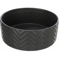 Bol Ceramic, 1.6 L/20 cm, Negru, 25022