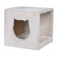 Casuta pentru Pisici, 33 x 33 x 37 cm,gri Deschis, 44090