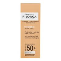 Filorga UV-Bronze Face Anti-Ageing Sun Fluid SPF50+ fluid protector și hidratant împotriva petelor pigmentare 40 ml