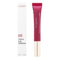 Clarins Velvet Lip Perfector lip gloss cu efect de hidratare 03 Velvet Red 12 ml