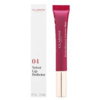 Clarins Velvet Lip Perfector lip gloss cu efect de hidratare 04 Velvet Raspberry 12 ml
