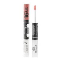 Dermacol 16H Lip Colour ruj si luciu de buze cu persistenta indelungata 2 in 1 No. 23 7,1 ml