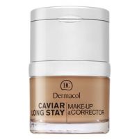 Dermacol Caviar Long Stay Make-Up & Corrector Caviar Long Stay Machiaj și Perfecting Corrector 5 Cappuccino 30 ml