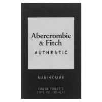 Abercrombie & Fitch Authentic Man Eau de Toilette bărbați 30 ml