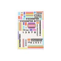 Abtibild unghii 3D cifre color MG190816-08
