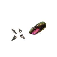 Cristale pentru unghii Argintiu Nr 24 Set 5 buc