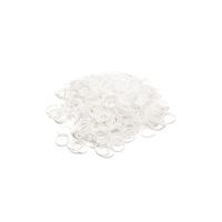 Elastice mici albe 25 gr Engros