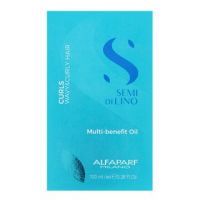 Alfaparf Milano Semi Di Lino Curls Multi-Benefit Oil ulei multifuncțional pentru luciu parului ondulat si cret 100 ml