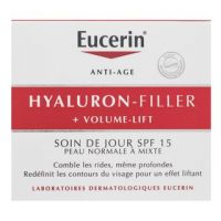 Eucerin Hyaluron-Filler + Volume Lift Day Care SPF15 cremă cu efect de lifting și întărire pentru piele normală / combinată 50 ml
