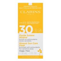 Clarins Sun Care Mineral Fluid SPF30 Face cremă de protecție solară de față 30 ml