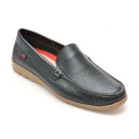 Mocasini CALLAGHAN bleumarin, 18001, din piele naturala