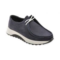Mocasini casual BITE THE BULLET bleumarin, SY334, din nabuc