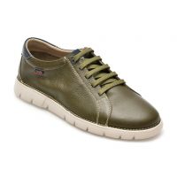 Pantofi CALLAGHAN kaki, 57701, din piele naturala