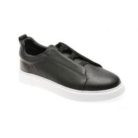 Pantofi casual AXXELLL negri, 7178, din piele naturala