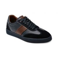 Pantofi casual BITE THE BULLET bleumarin, ER2025, din piele naturala