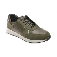 Pantofi casual BITE THE BULLET kaki, SY336, din piele naturala