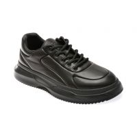 Pantofi casual GRYXX negri, 3328, din piele naturala
