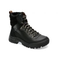 Bocanci CLARKS negri, ATLHITG, din piele naturala