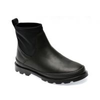 Ghete CAMPER negre, K400698, din piele naturala