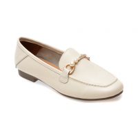 Mocasini casual FLAVIA PASSINI bej, 208, din piele naturala