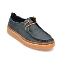 Mocasini CLARKS bleumarin, CLARKWOOD MOC, din nabuc
