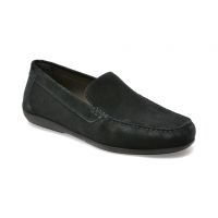 Mocasini GEOX bleumarin, U450WB, din piele intoarsa