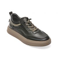 Pantofi casual BITE THE BULLET negri, 3635, din piele naturala