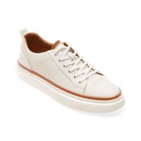 Pantofi casual GRYXX albi, 319, din piele naturala