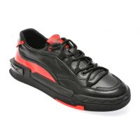 Pantofi casual GRYXX negri, 353, din piele naturala