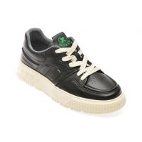 Pantofi casual GRYXX negri, 3730, din piele naturala