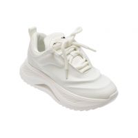 Pantofi casual REPUSEN albi, 18312, din piele ecologica